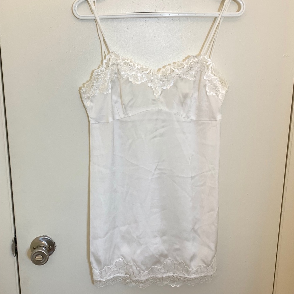 Satin Lace Sleep Dress